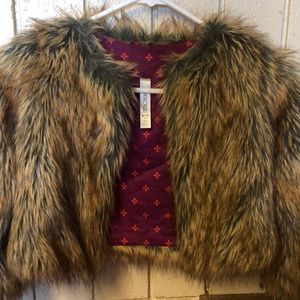 Faux Fur Coat
